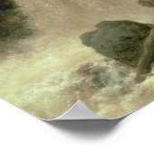 ウォーターフォールRiver Neath，サウスウェールズ ポスター (角)