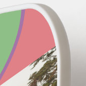 ウォーターフロントとブリッジのキャピトラのシーン ピックルボールラケット (左詳細)