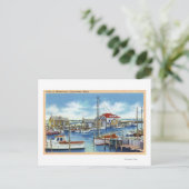 ウォーターフロントのハーバービュー ポストカード (スタンド正面)