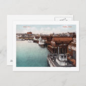 ウォーターフロントのビュー ポストカード (正面/裏面)