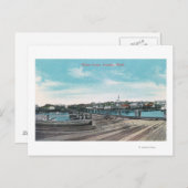ウォーターフロントのビュー ポストカード (正面/裏面)