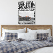 ウォーターフロントアパートメンツ キャンバスプリント (インサイチュ (寝室))