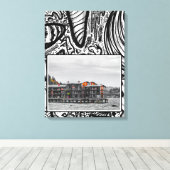 ウォーターフロントアパートメンツ キャンバスプリント (インサイチュ (ウッドフロア))