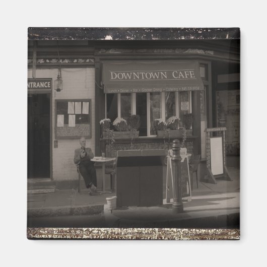 ウォーターフロントキングストンNY。 マグネット (正面)