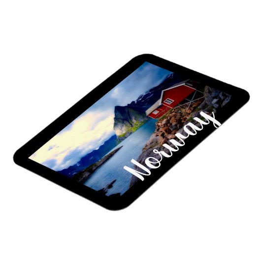 ウォーターフロントコテージシーニックノルウェー マグネット (左側)