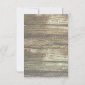 ウォーターフロントサマーウェディングRSVP 出欠カード (裏面)