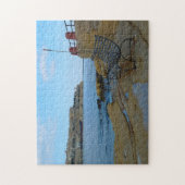 ウォーターフロントバレッタ・マルタ。 ジグソーパズル (縦)