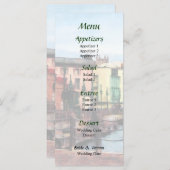 ウォーターフロントブリッジタウンバルバ結婚ドスのメニュー メニュー (正面/裏面)