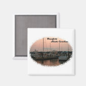 ウォーターフロント、ボーフォートSC マグネット (正面/裏面)