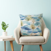 ウォータープラント葉ズ&フィッシュアクアレルデコール クッション (椅子)