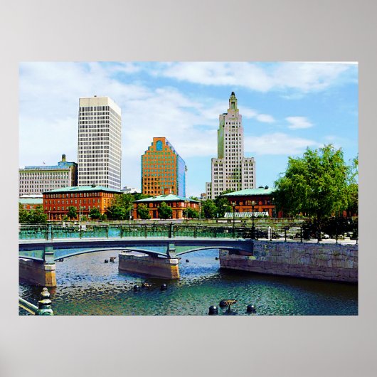 ウォータープレイスパークから表示 ポスター (正面)