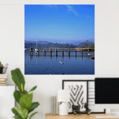 ウォーターヘッドアンブレサイドイングラッシュポストクッション ポスター (ホームオフィス)