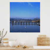 ウォーターヘッドアンブレサイドイングラッシュポストクッション ポスター (キッチン)