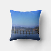 ウォーターヘッドアンブレサイドイングランドポストカード クッション (裏面)