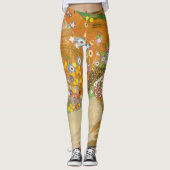 ウォーターヘビIIバイグスタフクリムト、アールヌーボー レギンス (正面)