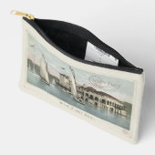 ウォーターベビーヴィンテージセーリングボート アクセサリーポーチ (見開き)