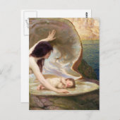 ウォーターベビー – ハーバート・ジェームス・ドレーパー ポストカード (正面/裏面)