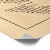 ウォーターベリーフックアンドアイカンパニー ポスター (角)