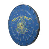 ウォーターベリー市旗（コネチカット） ダーツボード (正面右)