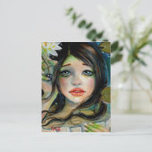 ウォーターベーとブラックパールのはがき ポストカード (スタンド正面)