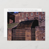 ウォーターホイールニューラナークスコットランド ポストカード (正面/裏面)