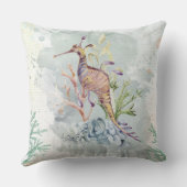 ウォーターホース装飾用クッション クッション (裏面)