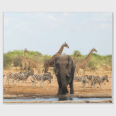 ウォーターホールで ラッピングペーパー (フラット)