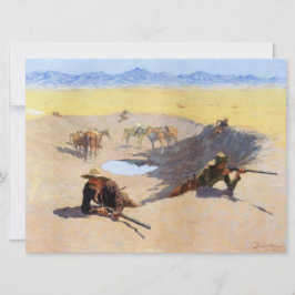 ウォーターホールの戦い(Frederic Remington) カード