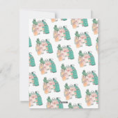 ウォーターボおもしろいトルバレンタインズデイホリデーカード シーズンカード (裏面)