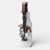 ウォーターボトルスクールリーブ ボトルクーラー (ボトル裏面)