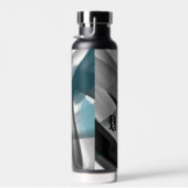 ウォーターボトルトレンド抽象芸術アートブルー海 ウォーターボトル (右面)