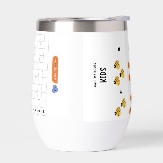 ウォーターボトルマティメ子供へク (左面)