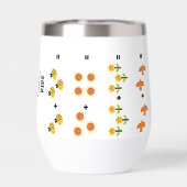 ウォーターボトルマティメ子供へク (背面)