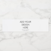 ウォーターボトルラベル印刷 ペットボトルラベル (シングルラベル)