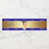 ウォーターボトルラベル、Yaseer's baby shower 4 ペットボトルラベル (シングルラベル)