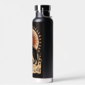 ウォーターボトルレオシアル〔占星術の〕十二宮図アート ウォーターボトル (左面)