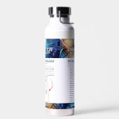 ウォーターボトル会話スターター ウォーターボトル (左面)