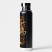 ウォーターボトル射手座天測〔占星術の〕十二宮図アート ウォーターボトル (左面)