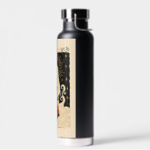 ウォーターボトル山羊座天測〔占星術の〕十二宮図アート ウォーターボトル (左面)