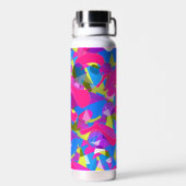 ウォーターボトル抽象芸術グラフィックアート。 ウォーターボトル (背面)