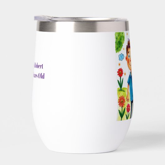 ウォーターボトル (右面)