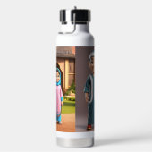 ウォーターボトル (右面)