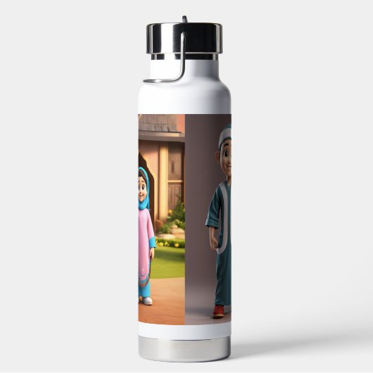 ウォーターボトル (右面)