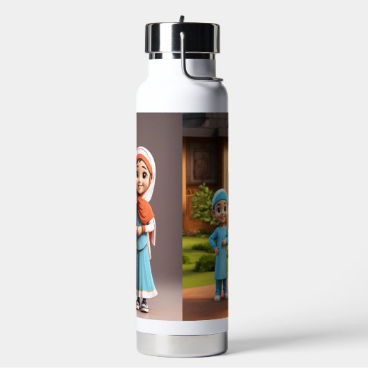 ウォーターボトル (左面)