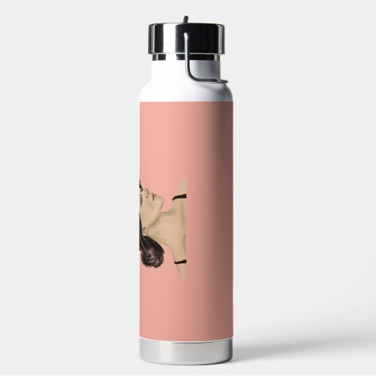 ウォーターボトル (左面)