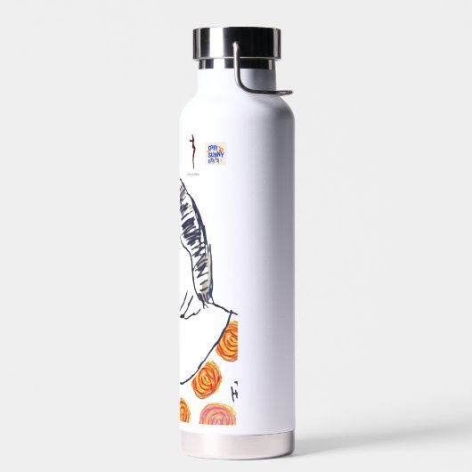 ウォーターボトル (左面)