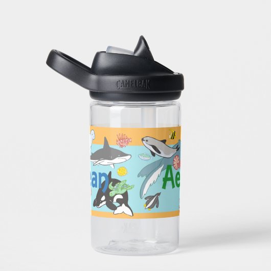 ウォーターボトル (右面)