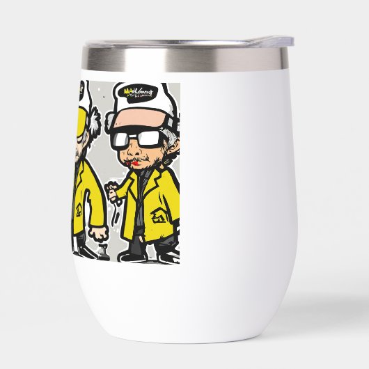 ウォーターボトル (左面)