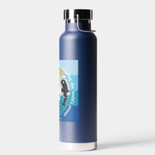 ウォーターボトル (左面)