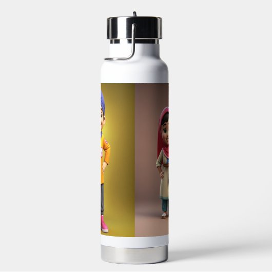 ウォーターボトル (右面)